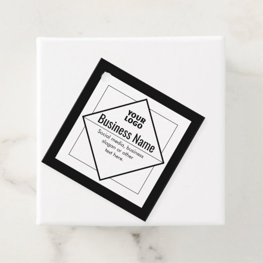 Add Your Logo Customizable Template Geschenkanhänger (Beispiel)