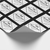 Add Your Logo Customizable Template Geschenkpapier (Ecke)