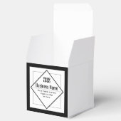 Add Your Logo Customizable Template Geschenkschachtel (Geöffnet)