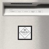 Add Your Logo Customizable Template Magnet (In Situ (Geschirrspüler))