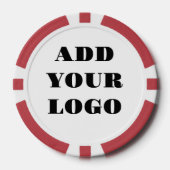 ADD YOUR LOGO POKERCHIPS (Vorderseite)