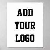 ADD YOUR LOGO POSTER (Vorne)