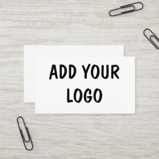 ADD YOUR LOGO VISITENKARTE