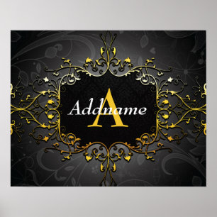 Add your name and initial poster