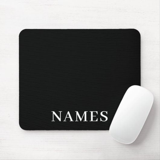 Add Your Name Mousepad (Mit Mouse)