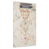 Add your name on backside Mulberry kraft paper Klemmbrett (Rechts)