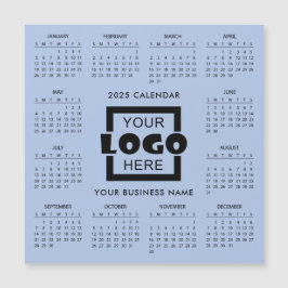 Add your own business logo 2025 Calendar | Magnet