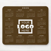 Add your own business logo 2025 Calendar Mousepad (Vorne)