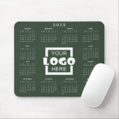 Add your own business logo 2025 Calendar Mousepad (Mit Mouse)