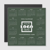 Add Your Own Business Logo 2026 Calendar | Magnet (Vorne/Hinten)