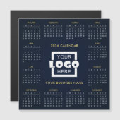 Add Your Own Business Logo 2026 Calendar | Magnet (Vorne/Hinten)