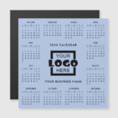 Add Your Own Business Logo 2026 Calendar | Magnet (Vorne/Hinten)