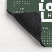 Add Your Own Business Logo 2026 Calendar Mousepad (Ecke)