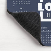 Add Your Own Business Logo 2026 Calendar Mousepad (Ecke)