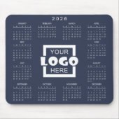 Add Your Own Business Logo 2026 Calendar Mousepad (Vorne)