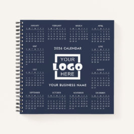 Add Your Own Business Logo 2026 Calendar | Notizblock