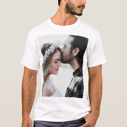 Add Your Own Custom Photo Double Sided T-Shirt (Vorderseite)
