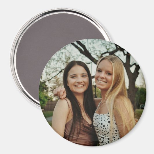 Add Your Own Custom Photo Magnet (Vorderseite/Rückseite)