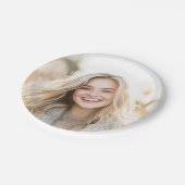 Add your own custom photo pappteller (Schrägansicht)