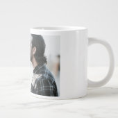 Add Your Own Custom Photo Wedding Jumbo-Tasse (Rechts)