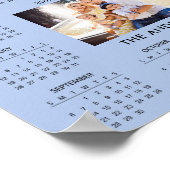 Add Your Own Family Photo 2026 Calendar |  Poster (Ecke)