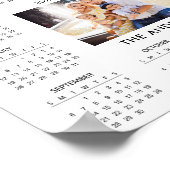 Add Your Own Family Photo 2026 Calendar |  Poster (Ecke)