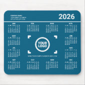 Add Your Own Logo 2026 Calendar Mousepad (Vorne)