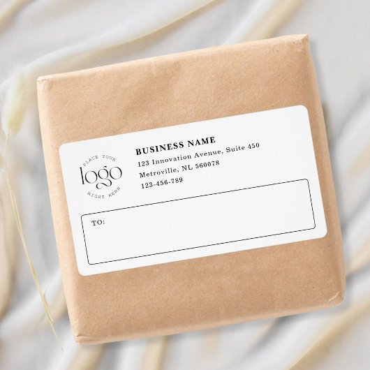 Add Your Own Logo Custom Business White Shipping