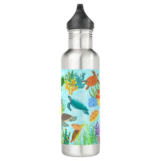 Add your own personalize thank you message to this edelstahlflasche (Rechts)