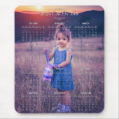 Add Your Own Photo 2026 Calendar | Mousepad (Vorne)