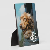 Add Your Own Photo Dog Pets Monogram Fotoplatte (Seite)