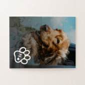 Add Your Own Photo Dog Pets Monogram jigsaw puzzle (Horizontal)