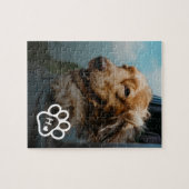 Add Your Own Photo Dog Pets Monogram jigsaw puzzle (Horizontal)
