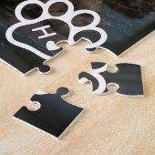 Add Your Own Photo Dog Pets Monogram jigsaw puzzle (Seite)