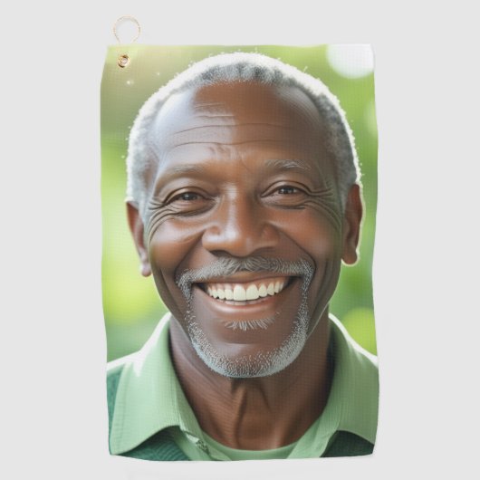 Add your own Photo Golfhandtuch (Vorderseite)