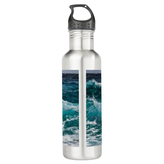 Add Your Own Photo Personalized Edelstahlflasche (Rückseite)