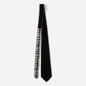Add Your Own Photos Custom Necktie Krawatte (Rückseite)