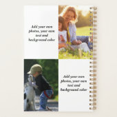 Add your own photos, text and  background throw pi planer (Rückseite)