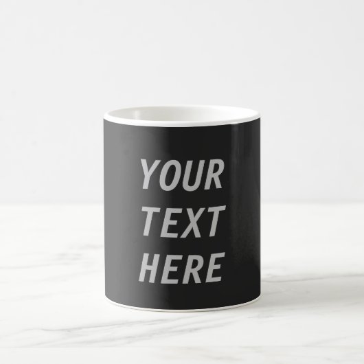 Add Your Own Text  Kaffeetasse (Mittel)