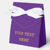 ADD YOUR OWN TEXT purple Geschenkschachtel (Vorderseite)