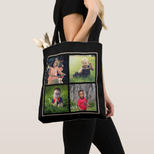 Add Your Personalized Custom Family or Pet Photos Tasche