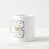 Add Your Photo Gamer Controller Doodle Frame  Kaffeetasse (Vorderseite Links)