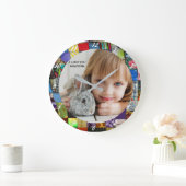 ADD YOUR PHOTO GROßE WANDUHR (Zuhause)