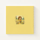 Add your photo here Antique Vintage frame Notizblock (Rückseite)