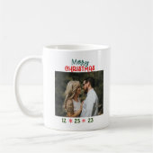 Add Your Photo Merry Christmas Kaffeetasse (Links)