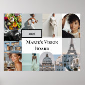 Add Your Photo Vision Board Custom Poster (Vorne)