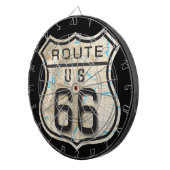 add your photos rt 66 dartboard dartscheibe (Vorderseite rechts)