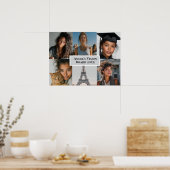 Add Your Photos Vision Board Custom Poster (Küche)