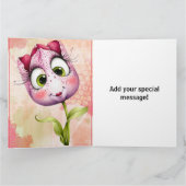 Add your special message  karte (Innenseite)