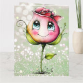 Add your special message  karte (Rückseite)